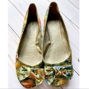 Artistic Impressionist Painting Flats Shoes 7